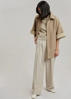 The Frankie Shop Cybele Overshirt - Natural