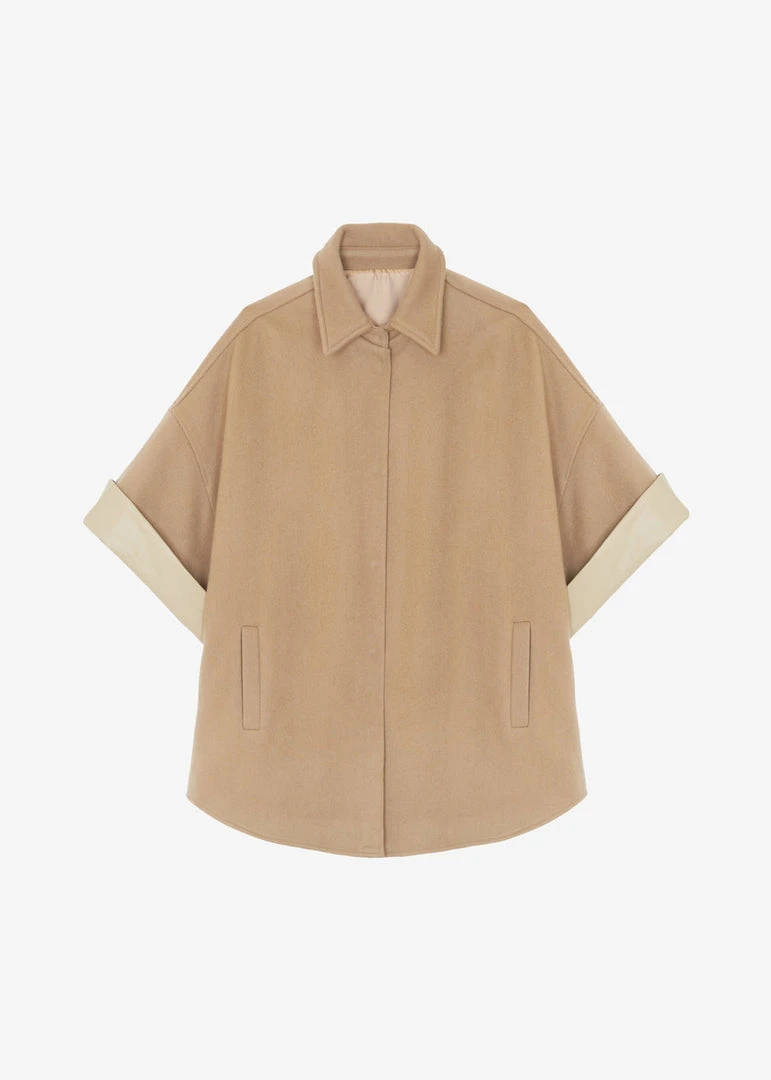 The Frankie Shop Cybele Overshirt - Natural