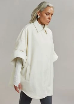 The Frankie Shop Cybele Overshirt - White