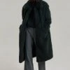 Art Is Over Dafna Sherpa Coat - Pine