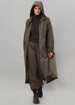 The Frankie Shop Demy Anorak Coat - Mink Men