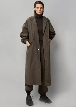 The Frankie Shop Demy Anorak Coat - Mink Men