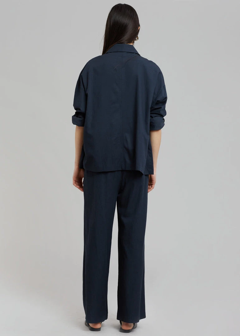 Credito Dido Pocket Shirt - Navy