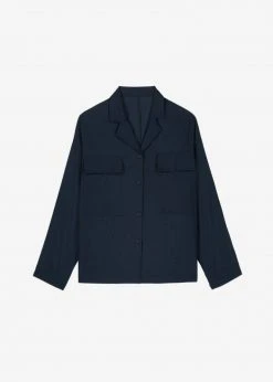 Credito Dido Pocket Shirt - Navy