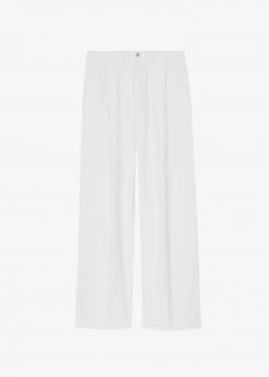 The Frankie Shop Drew Denim Pants - White