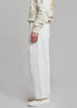 The Frankie Shop Drew Denim Pants - White