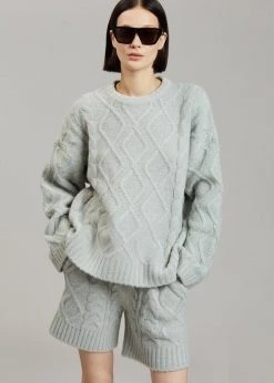 The Frankie Shop Eira Sweater - Celadon
