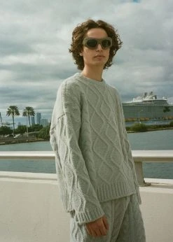 The Frankie Shop Eira Sweater - Celadon