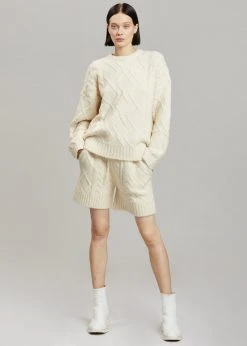 The Frankie Shop Eira Sweater - Cream