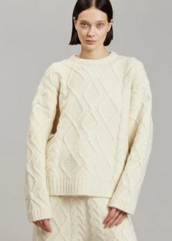 The Frankie Shop Eira Sweater - Cream