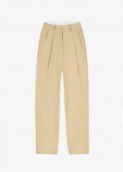 The Frankie Shop CLOTHING Emiko Pants - Beige