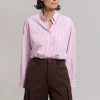 The Frankie Shop Erika Shirt - Pink Stripe