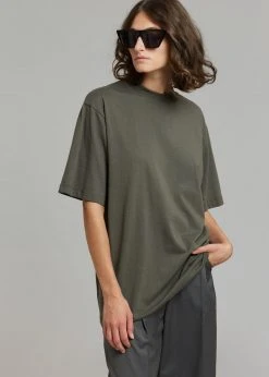 The Frankie Shop Evora Tee - Olive