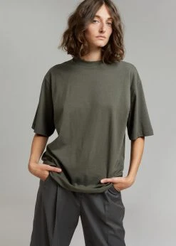 The Frankie Shop Evora Tee - Olive