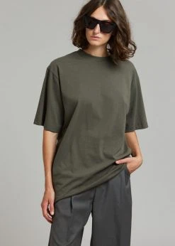 The Frankie Shop Evora Tee - Olive
