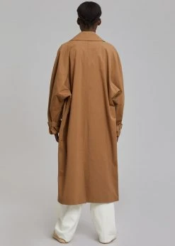 Browns Faloda Trench Coat - Brown