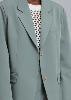 The Frankie Shop CLOTHING Felola Blazer - Sage