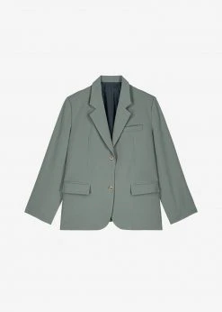 The Frankie Shop CLOTHING Felola Blazer - Sage