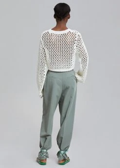 The Frankie Shop CLOTHING Felola Suit Pants - Sage