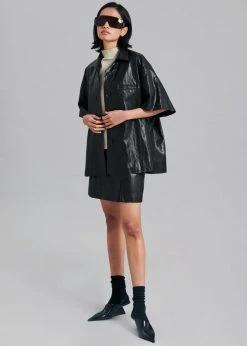 Art Is Over Femery Mini Skirt - Black CLOTHING