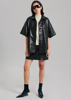 Art Is Over Femery Mini Skirt - Black CLOTHING