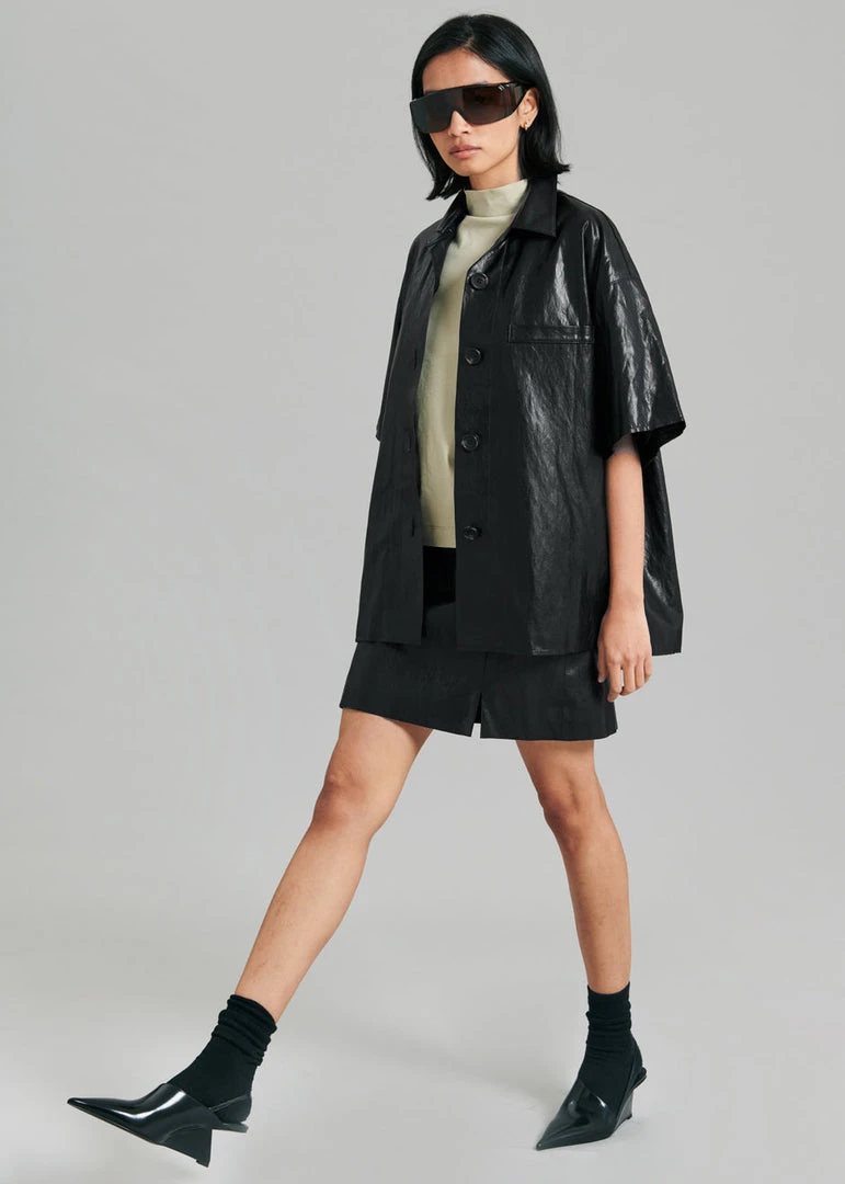 Art Is Over Femery Mini Skirt - Black CLOTHING