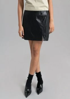 Art Is Over Femery Mini Skirt - Black CLOTHING