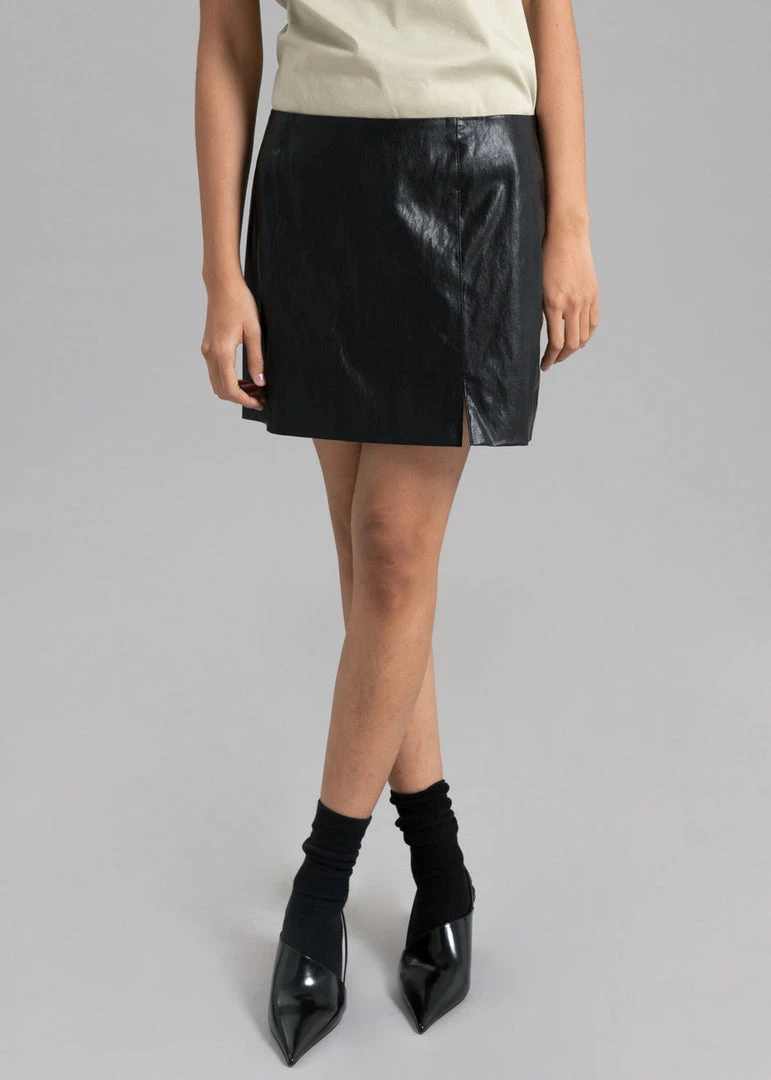 Art Is Over Femery Mini Skirt - Black CLOTHING