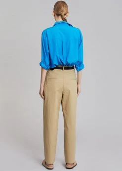 The Frankie Shop Fia Shirt - Cobalt CLOTHING