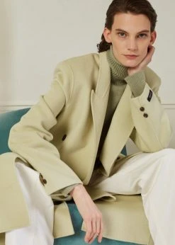 The Frankie Shop Flynn Overcoat - Melon