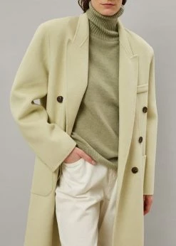 The Frankie Shop Flynn Overcoat - Melon