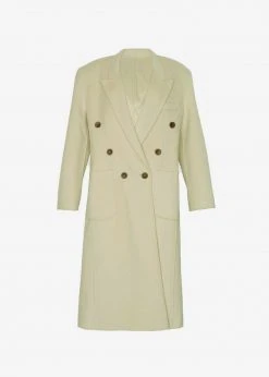 The Frankie Shop Flynn Overcoat - Melon
