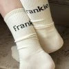 The Frankie Shop CLOTHING Frankie In English Ribbed Socks - Vanilla