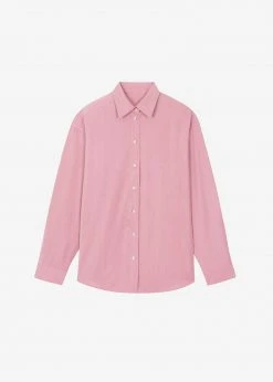 The Frankie Shop Gelso Shirt - Rose CLOTHING