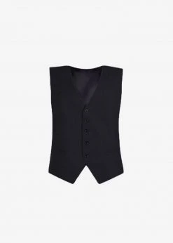 The Frankie Shop CLOTHING Gelso Waistcoat - Black