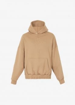 The Frankie Shop Men Gene Hoodie - Hazelnut