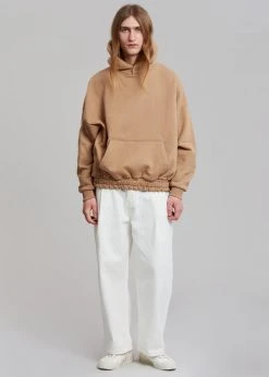 The Frankie Shop Men Gene Hoodie - Hazelnut