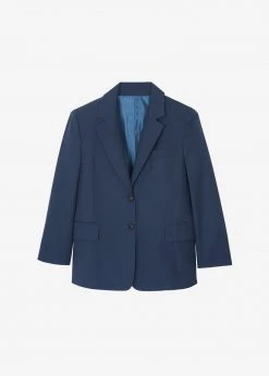 Blossom Georgina Wool Blend Blazer - Navy