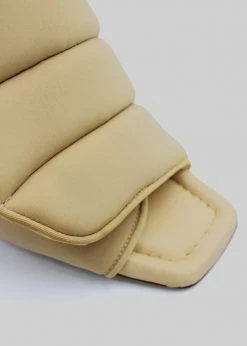 Gia Borghini Gia 4 Mule Sandals - Butter Yellow SHOES