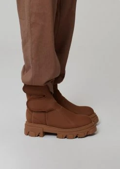 Gia Borghini 9 Scuba Boots - Brown