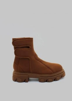 Gia Borghini 9 Scuba Boots - Brown