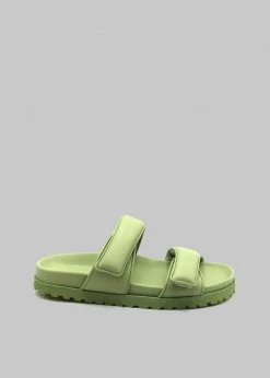 Gia Borghini Gia X Pernille Double Strap Sandal - Acid Green