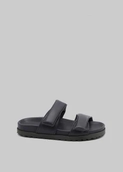 Gia Borghini SHOES Gia X Pernille Double Strap Sandal - Anthracite