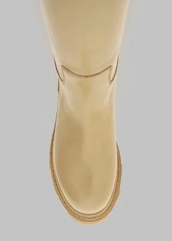 Gia X Pernille Teisbaek GIA X Pernille Tubular Combat Boots - Cappuccino SHOES