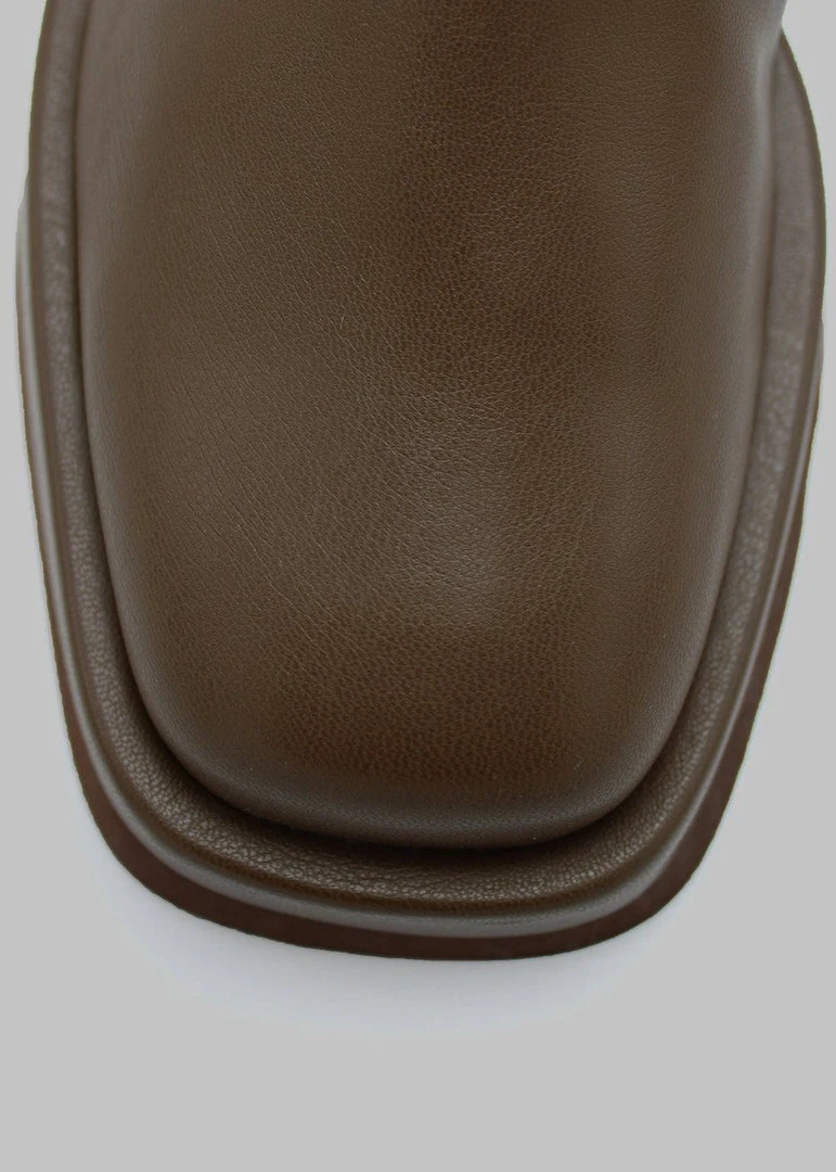 Gia Borghini GIA X RHW Rosie 11 Ankle Boots - Chocolate SHOES