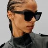 Gia Borghini ACCESSORIES Gia X RHW Sunnies - Black