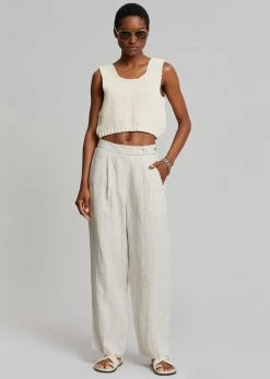 Plat Giada Knit Vest - Cream