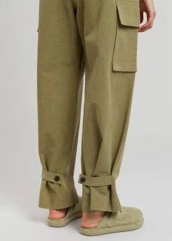 Blossom Gianna Cargo Pants - Olive