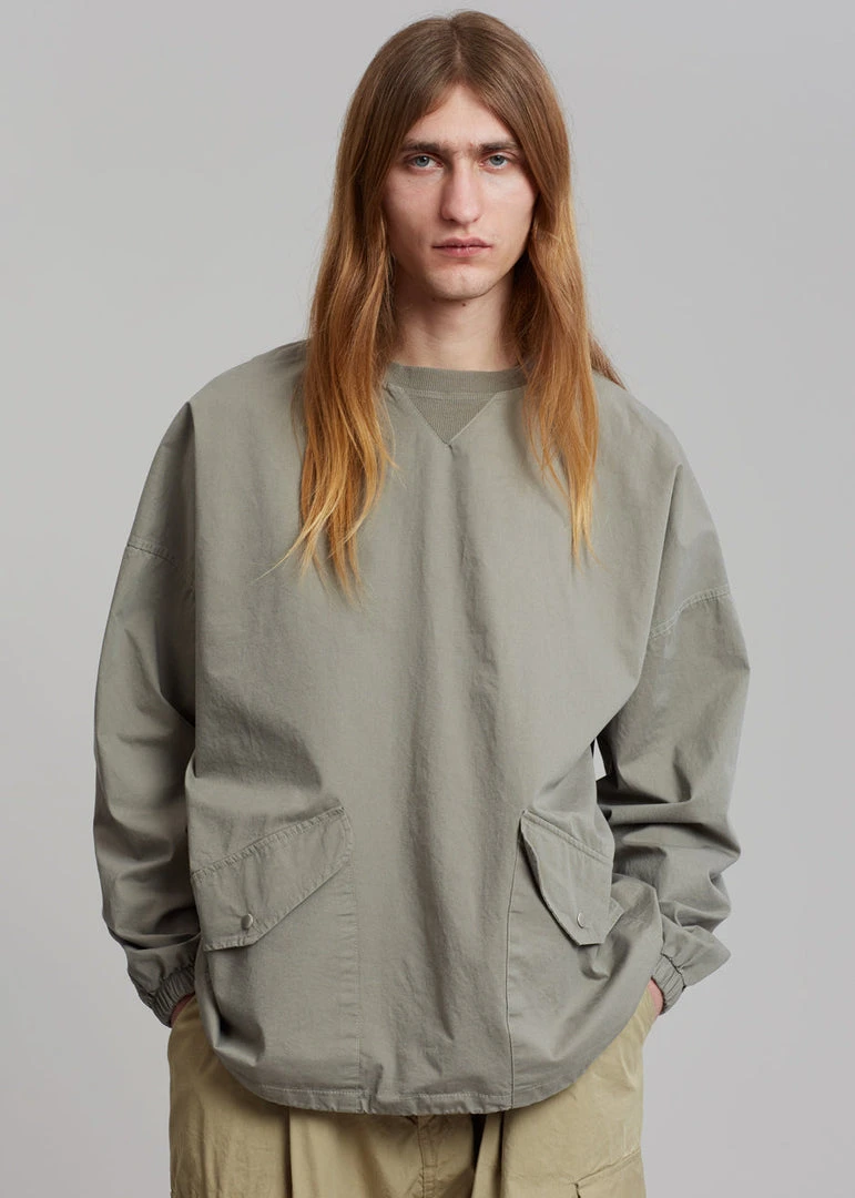 Rare Gib Pocket Sweatshirt - Olive
