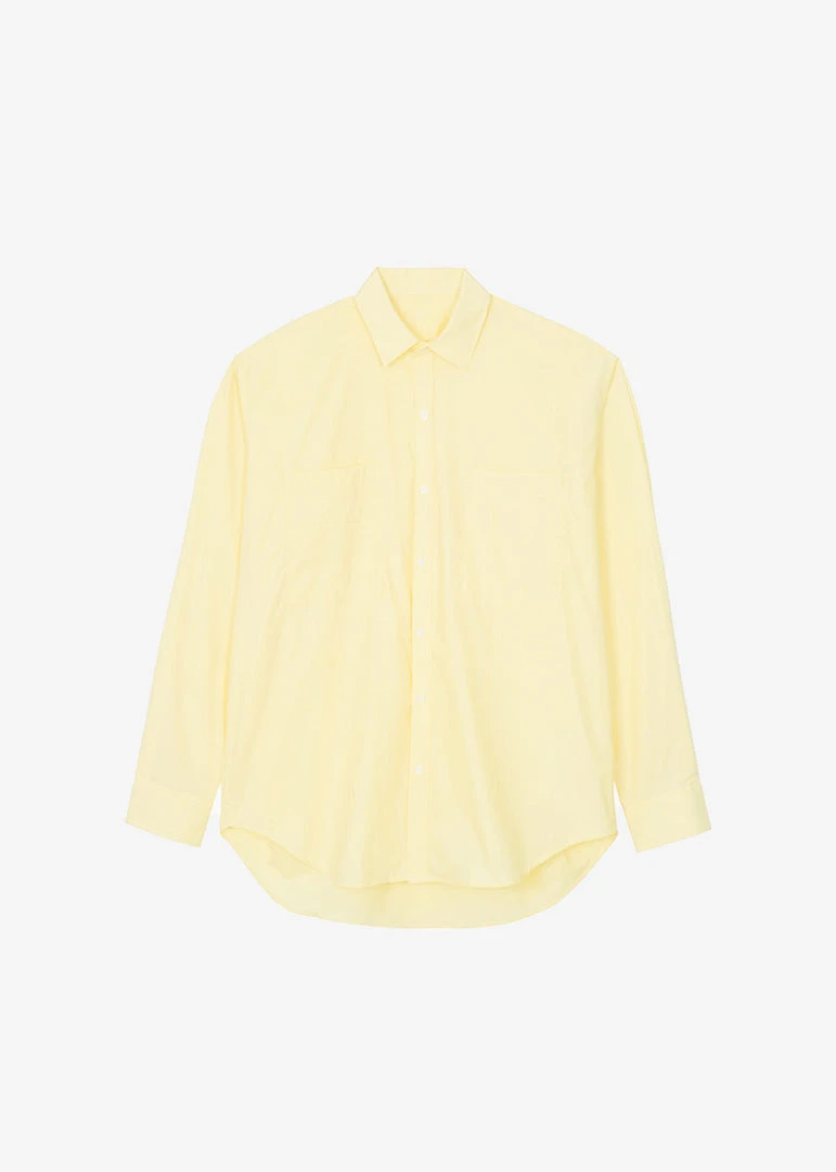 Hash Gus Oversized Shirt - Lemon Men